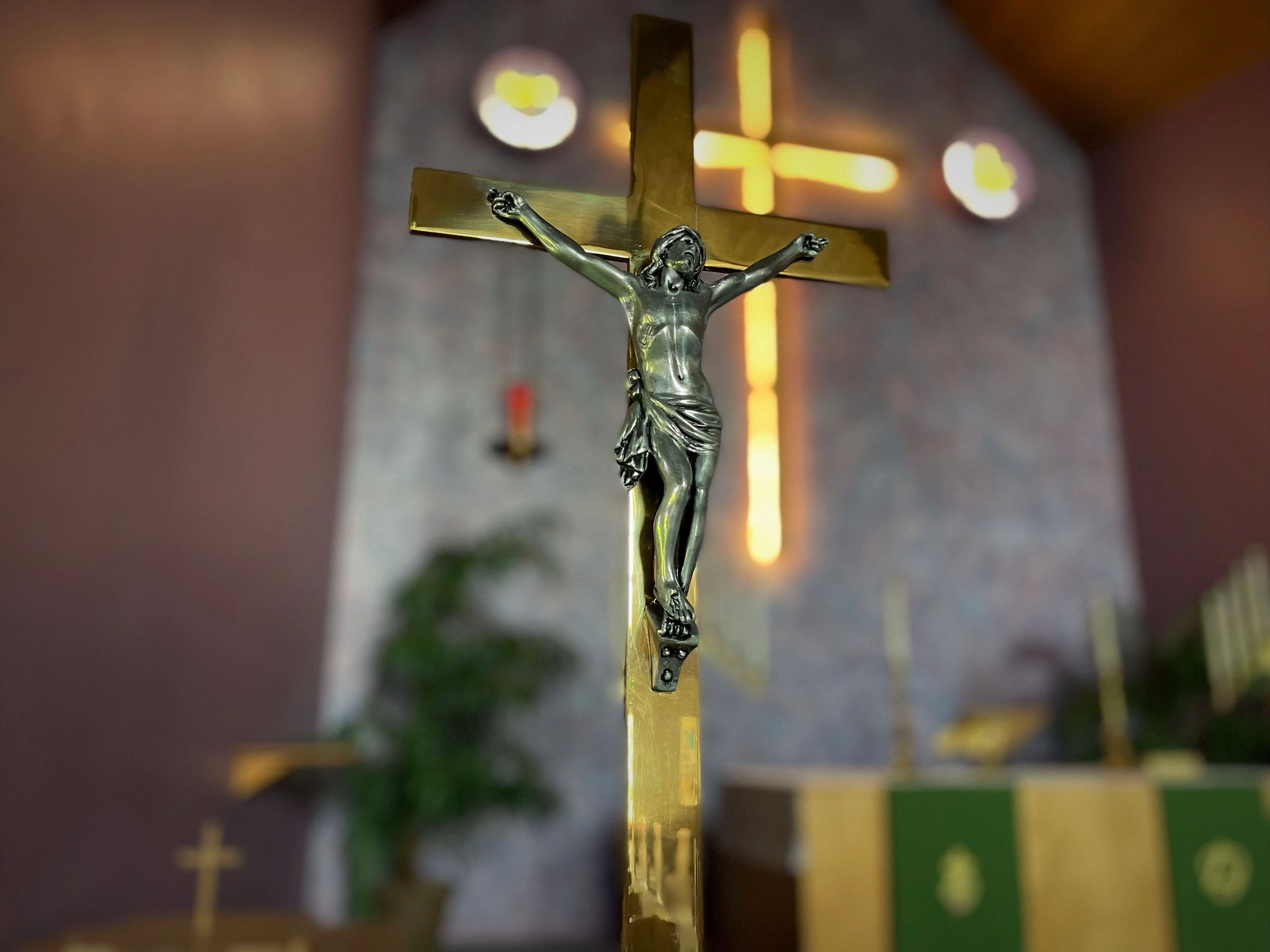Inside St. John's Lutheran Church